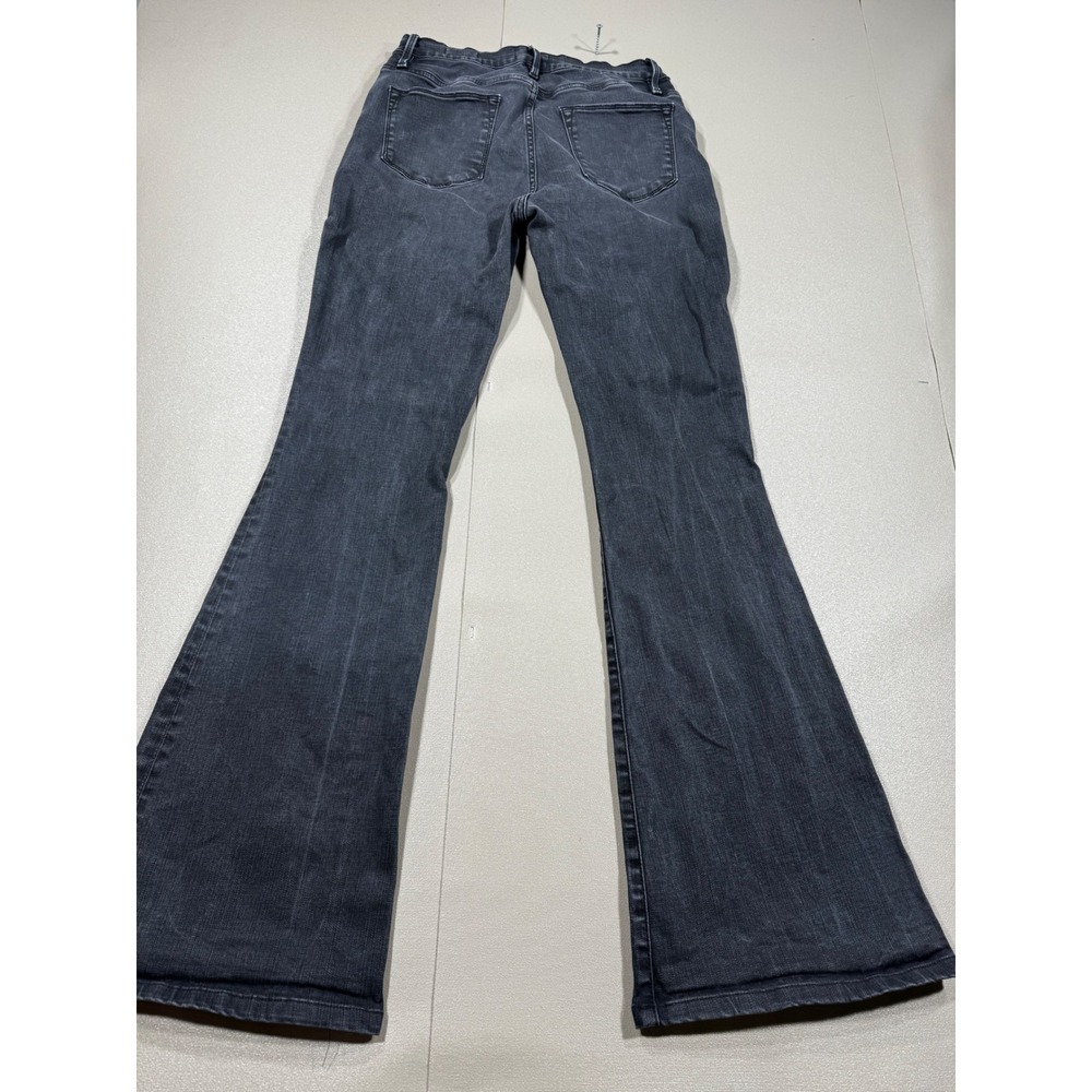 FRAME Le High Flare Jeans Faded Black High Rise Denim Size 29 - Picture 11 of 12
